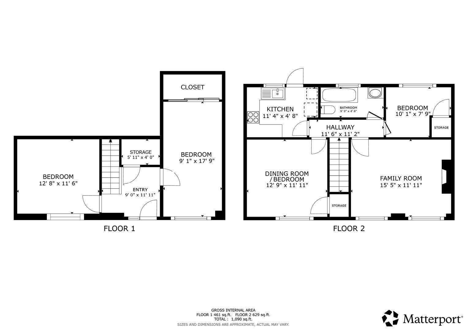 Floorplan for Geraints Way, Cowbridge
